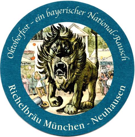 münchen m-by richel krieg 27a (rund200-oktoberfest)